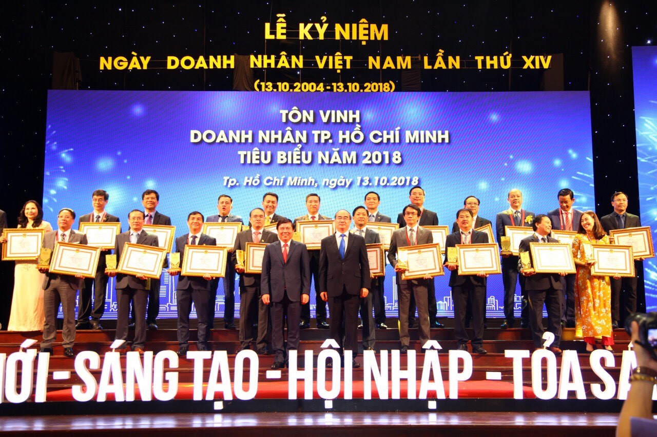 Sao Bắc Đẩu 22 Năm & Danh Hiệu Doanh Nghiệp,  Doanh Nhân Tiêu Biểu 2018