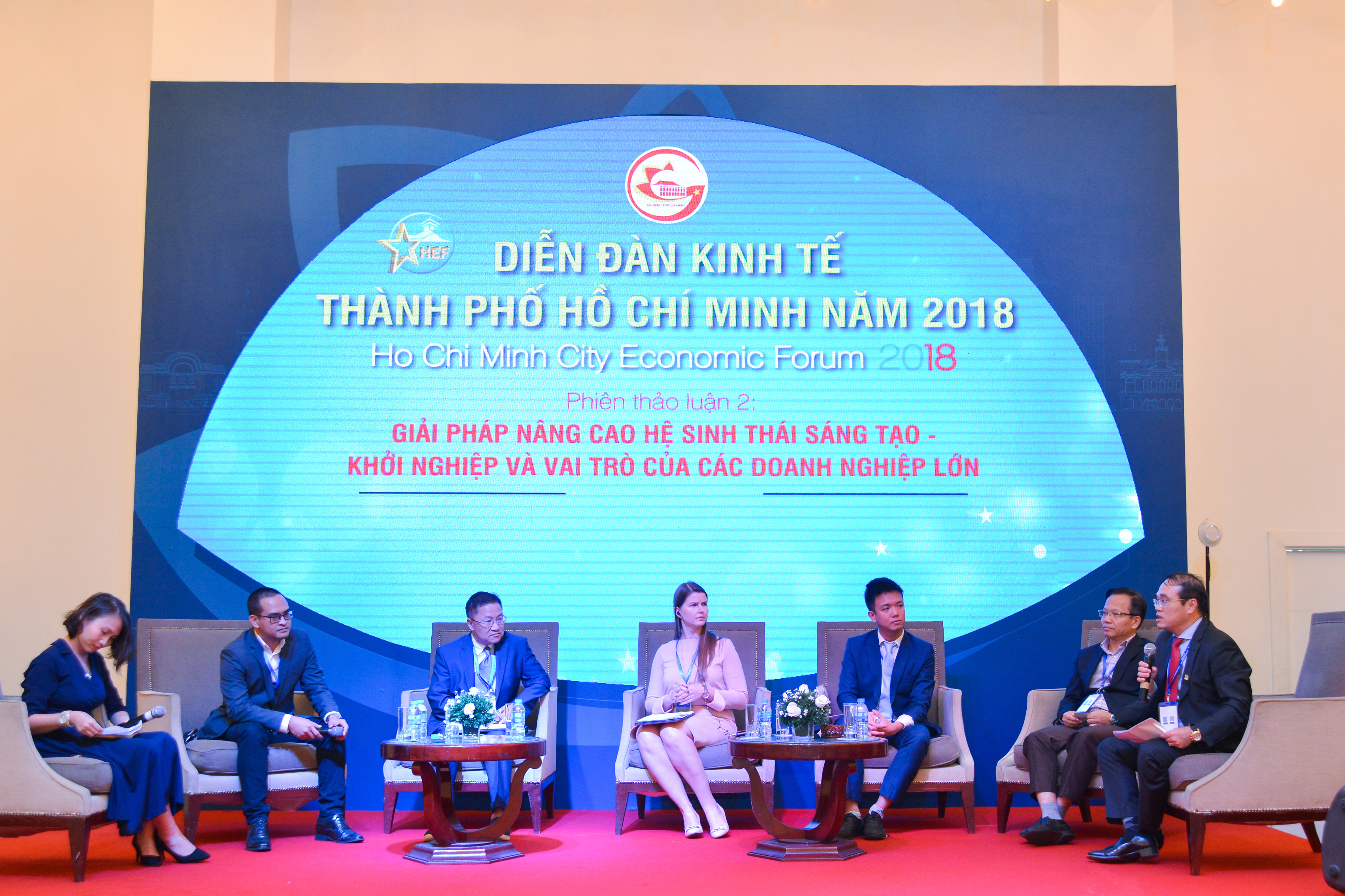 Sao Bắc Đẩu giới thiệu giải pháp tại diễn đàn kinh tế TPHCM 2018