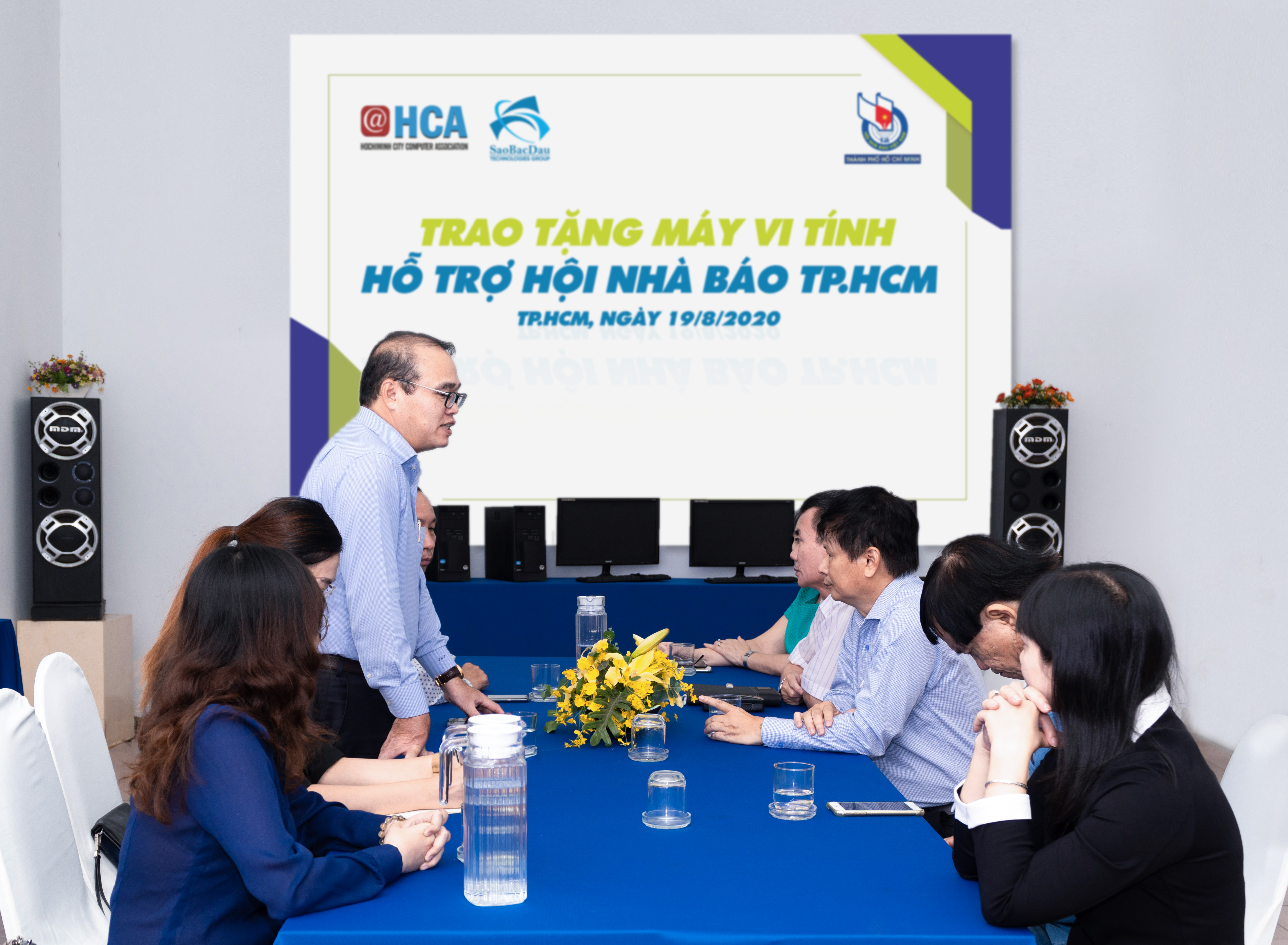 Sao Bắc Đẩu Gặp Gỡ Hội Nhà Báo Tp. Hồ Chí Minh Phối Hợp Tuyên Truyền Các Chương Trình Chuyển Đổi Số Của Thành Phố