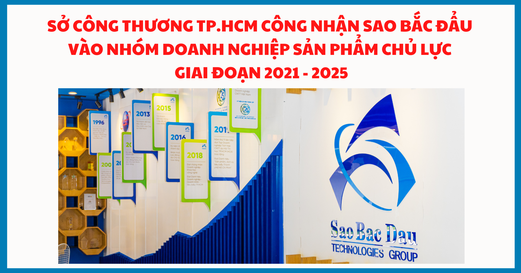 Sở Công Thương Tp.Hcm Công Nhận Sao Bắc Đẩu Vào Nhóm Doanh Nghiệp Sản Phẩm Chủ Lực Giai Đoạn 2021 - 2025