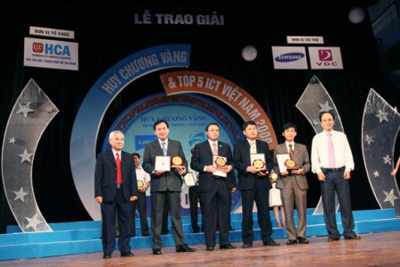 Sao Bắc Đẩu vinh dự đạt giải Huy Chương Vàng đơn vị Tích hợp Hệ thống CNTT 2009